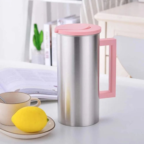 Bouteille eau 18l acier inox clapet grande carafe