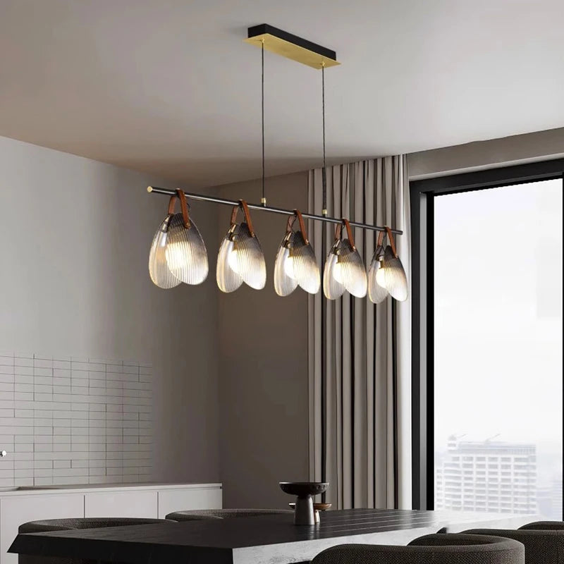 lustre décoration maison luminaire éclairage suspendu fantaisie - vue 4 sur 8