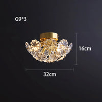 Suspension LED en cuivre