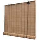 Store roulant en bambou style naturel pour fenêtre salon