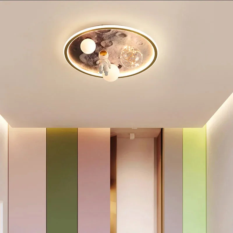 lustre moderne à leds pour décoration intérieure maison - vue 6 sur 16