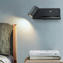 applique murale led moderne avec usb et chargement sans fil