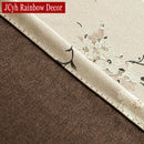 Rideau occultant floral moderne pour salon et chambre
