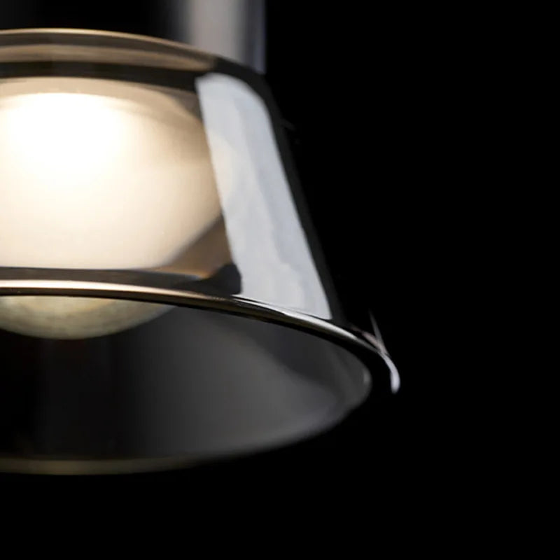 suspension moderne en verre pour intérieur design minimaliste - vue 7 sur 8