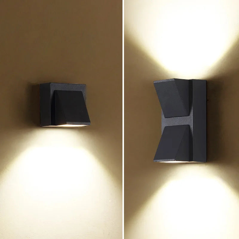 applique murale led moderne étanche pour intérieur extérieur - vue 3 sur 8