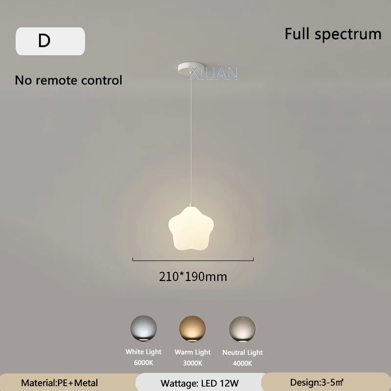 suspension modernes nuage lune étoile pour enfant - vue 12 sur 12