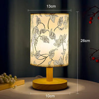 lampe de table led fleur de prunier design chinois pour ambiance douce