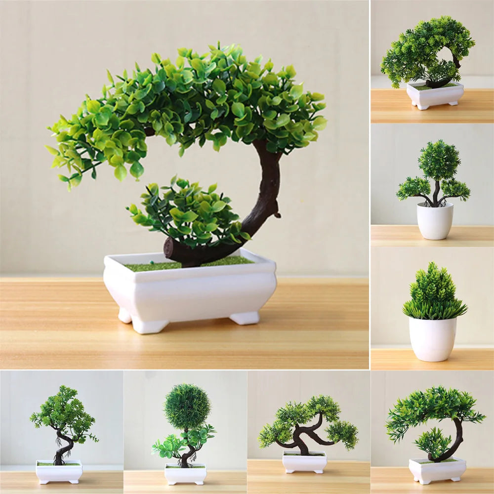 plantes artificielles décoratives bonsaï pour mariage et Halloween - vue 3 sur 14
