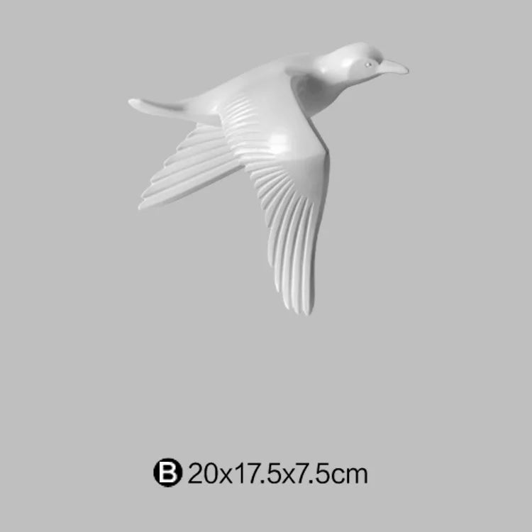 décoration murale créative mouette oiseau pour intérieur - vue 29 sur 36