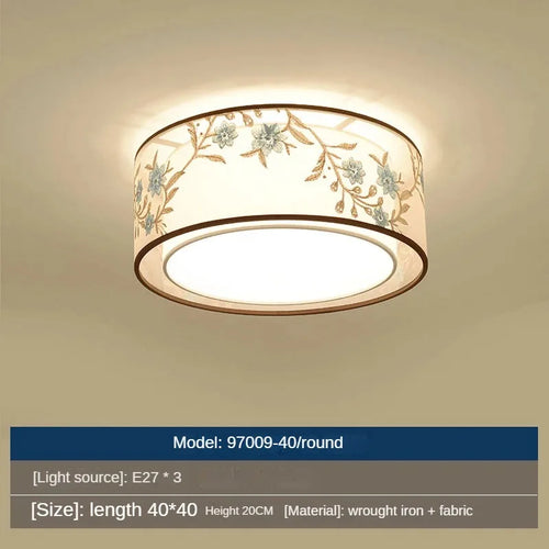 lustre chinois suspendu style moderne pour une ambiance simple - vue 15 sur 19