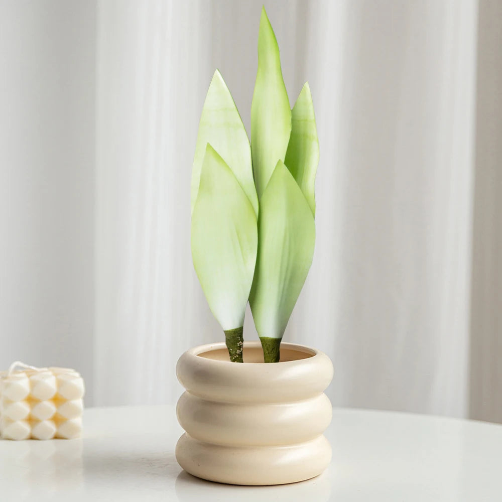 plantes succulentes artificielles décoratives pour intérieur et extérieur - vue 3 sur 7