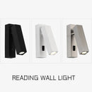 Applique murale de lecture LED dorée 3W