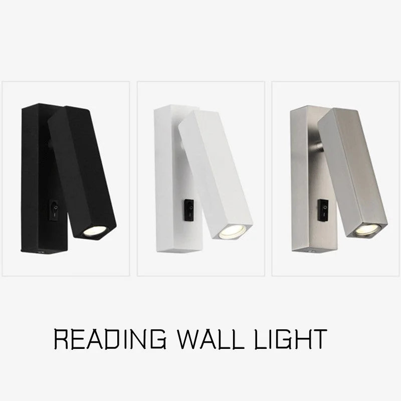 Applique murale de lecture LED dorée 3W - vue 5 sur 19