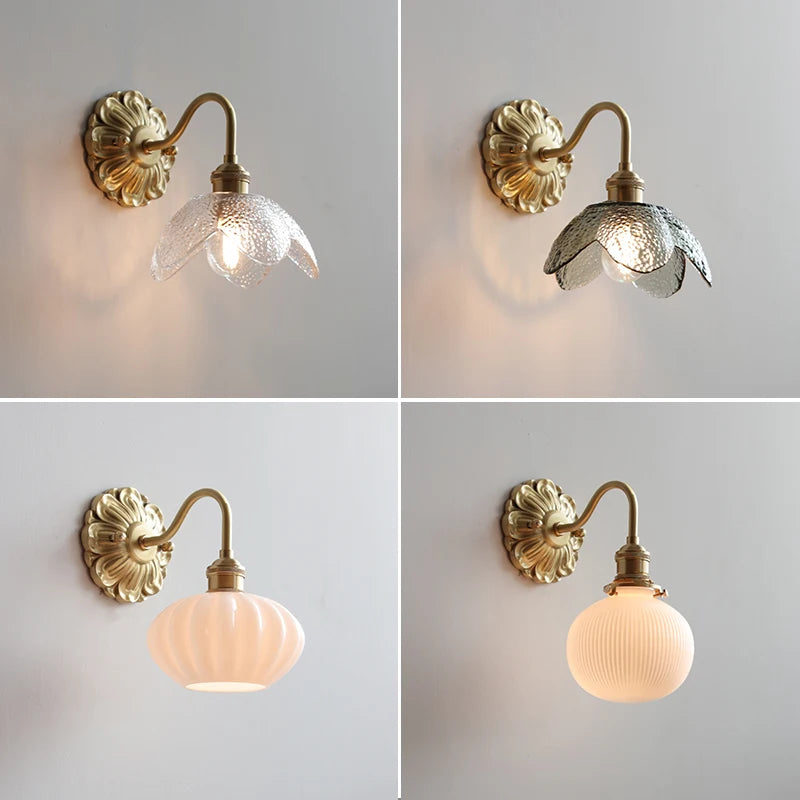 Applique murale LED en verre gris fumé - vue 5 sur 23