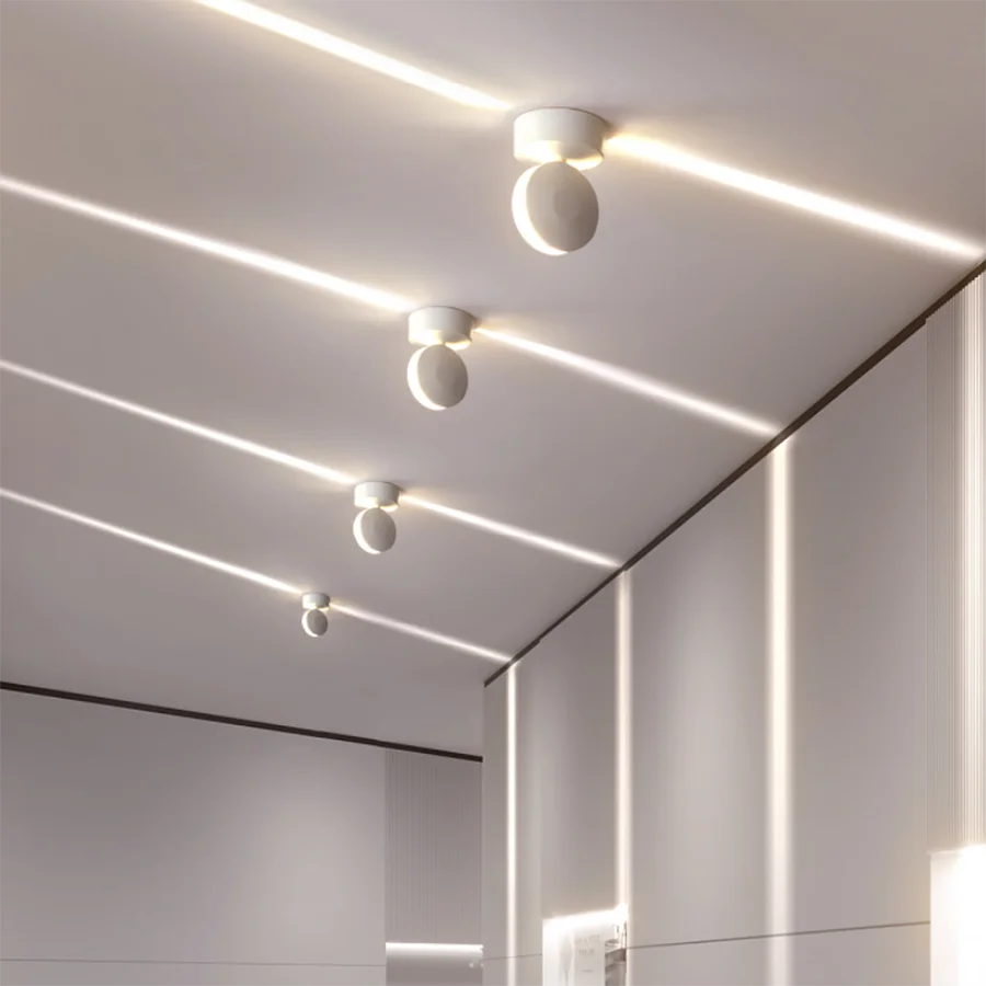 applique murale projecteur à 360 degrés pour hôtel bar et décoration familiale