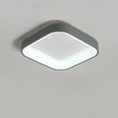 plafonnier led moderne carré minimaliste pour éclairage intérieur