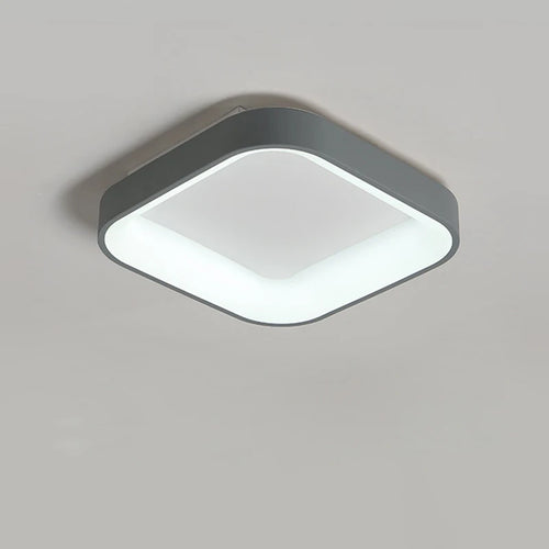 plafonnier led moderne carré minimaliste pour éclairage intérieur