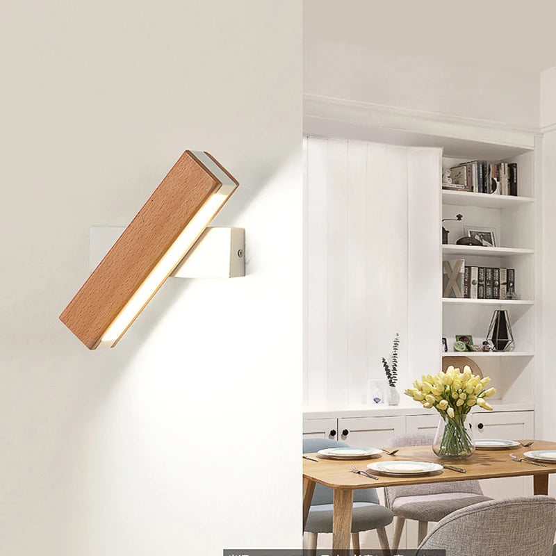 Moderne rotatif applique murale LED lumière salon chambre Foyer Restaurant applique éclairage porche étude lecture couloir décor applique murale 6pa - vue 7 sur 22