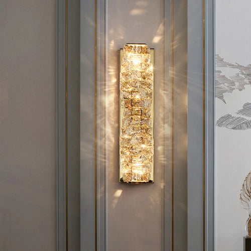 applique murale en cristal moderne lampe à led pour intérieur - vue 7 sur 18