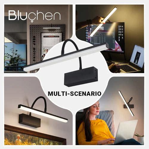 applique murale rechargeable avec bras flexible pour éclairage d'image - vue 4 sur 7