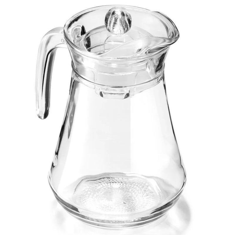 Carafe en verre 14l avec poignée et couvercle