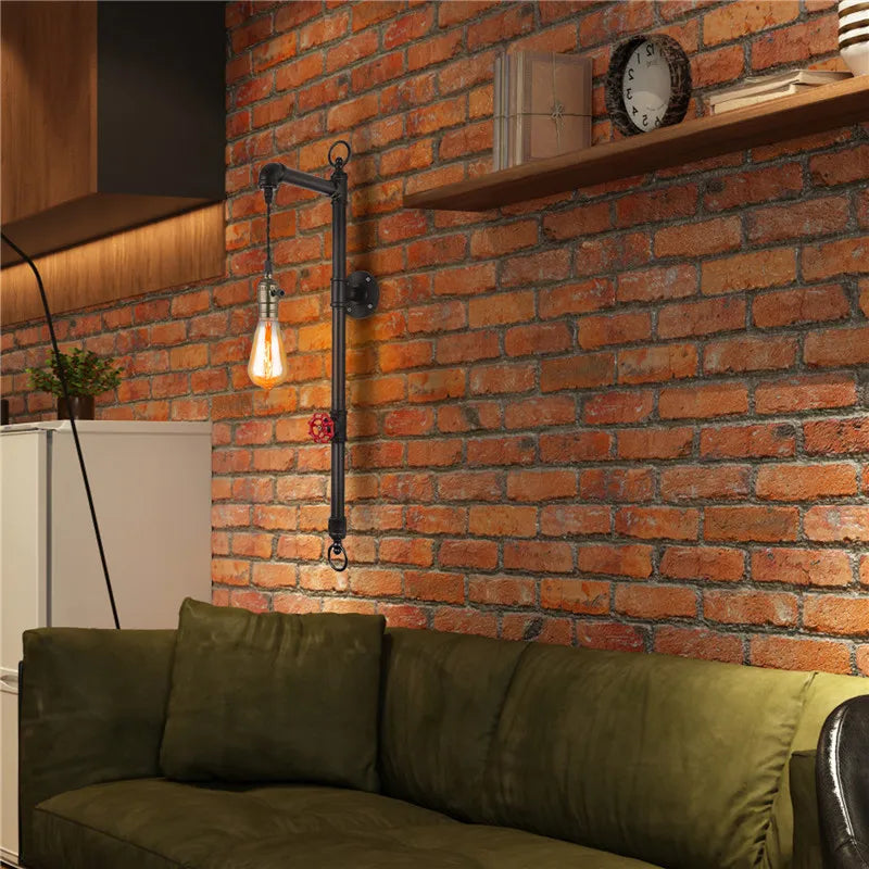 applique murale vintage style nordique avec interrupteur décor intérieur