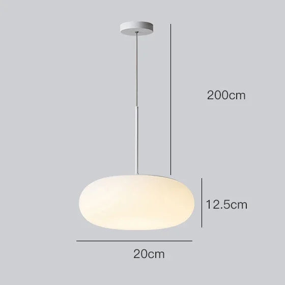 suspension design nordique grande boule pour intérieur - vue 10 sur 12