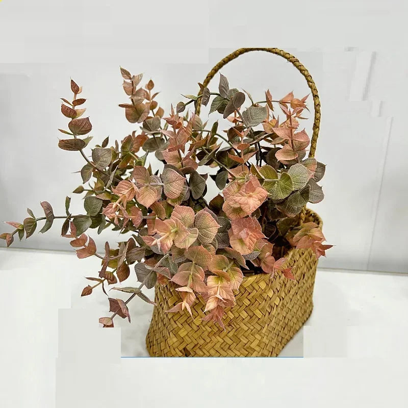 plantes vertes artificielles décoration feuilles eucalyptus pour intérieur - vue 2 sur 10
