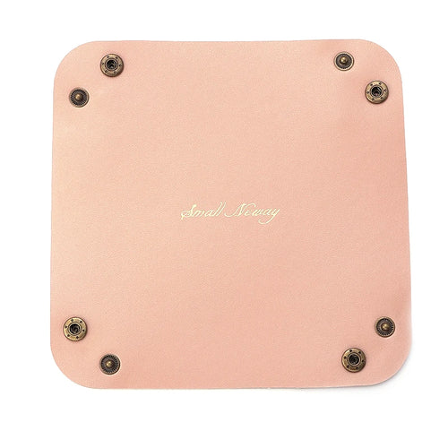 boîte de rangement en cuir pliable pour bijoux et accessoires - vue 12 sur 14