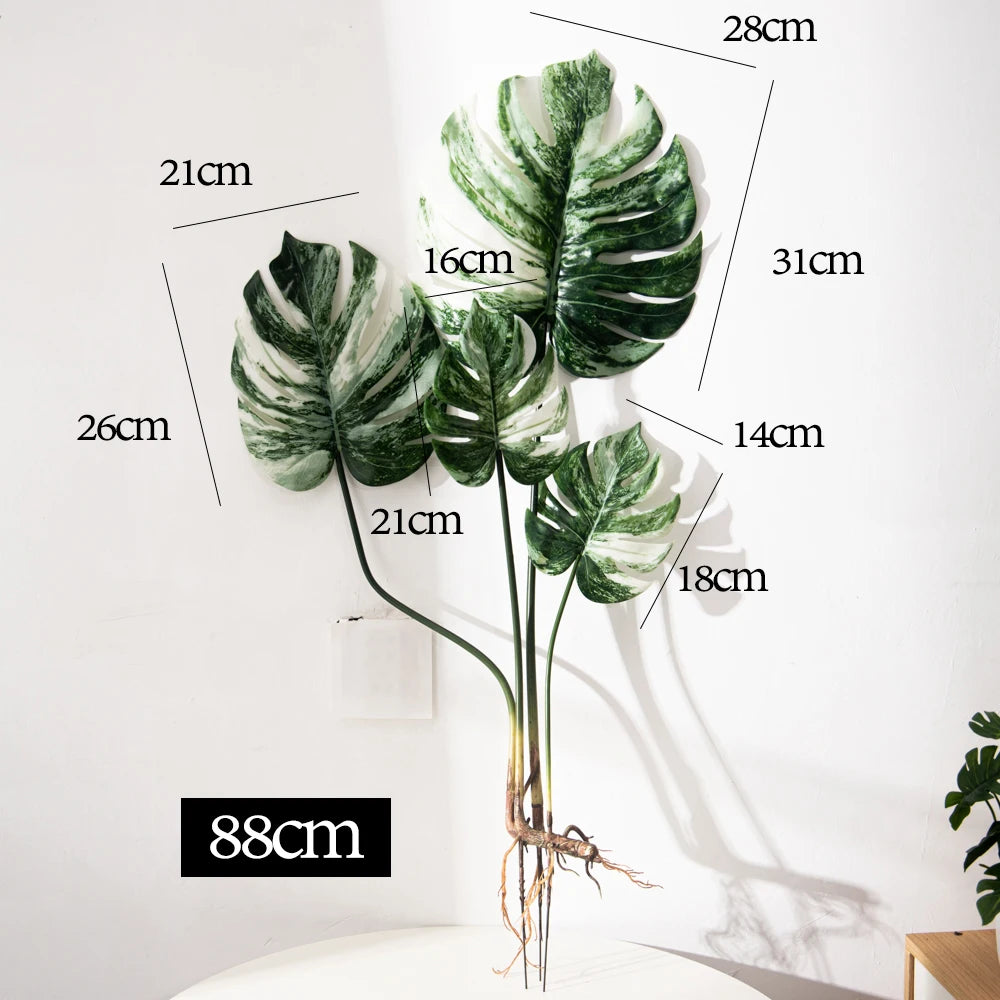 plantes artificielles monstera pour décoration intérieure et extérieure - vue 9 sur 10