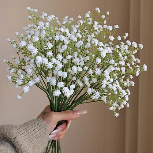 fleurs artificielles gypsophiles pour mariage et événements festifs