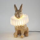 lampe à poser lapin nordique décorative pour enfants et intérieur