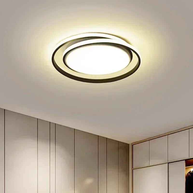 lustre moderne à leds pour allée et intérieur