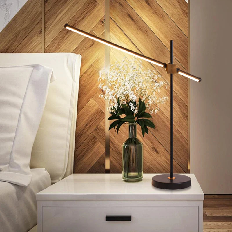 Lampadaire design sur pied Led minimaliste moderne - vue 7 sur 8