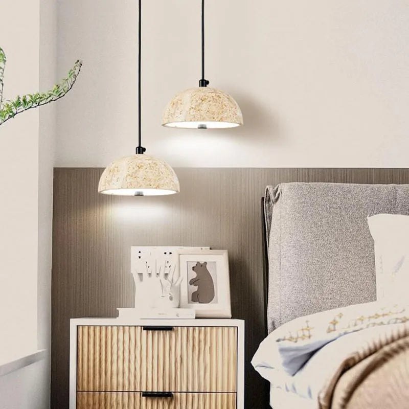 suspension en pierre fantaisie pour décoration intérieure moderne - vue 5 sur 11