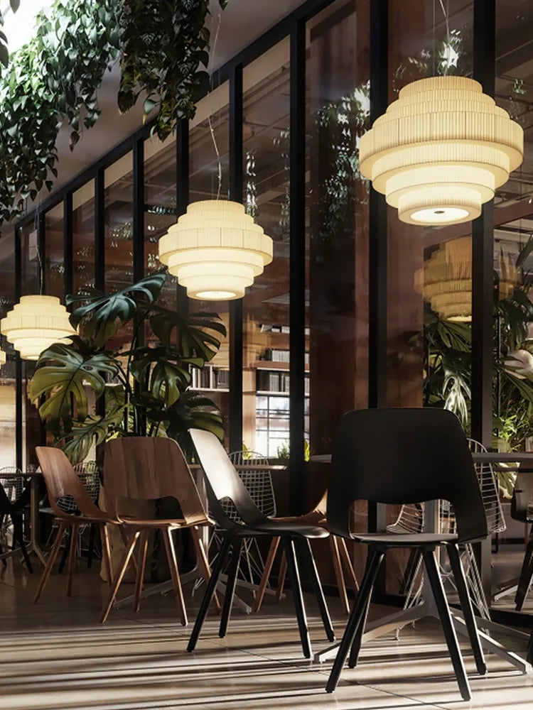 suspension en tissu nordique design élégant pour décoration intérieure - vue 4 sur 9