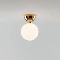 plafonnier moderne minimaliste en verre pour intérieur élégant