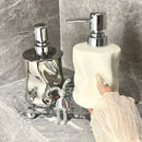 bouteille créative en céramique pour lotion et savon