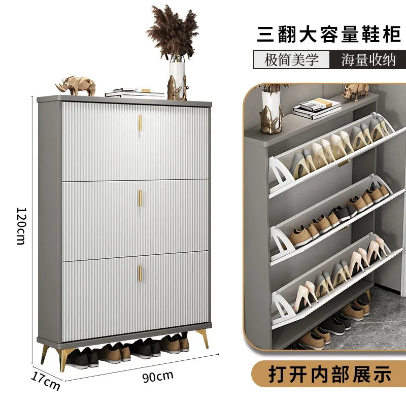 armoire à chaussures moderne multicouches pour un rangement optimal - vue 14 sur 18