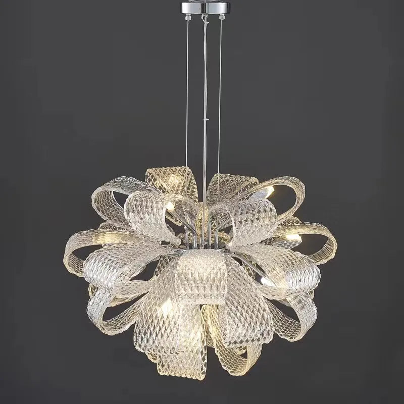 Nordique Art Déco Lustre LED Suspension Lámparas Salon Lustre Éclairage 2023 Décor À La Maison Plafond Lustre - vue 2 sur 18