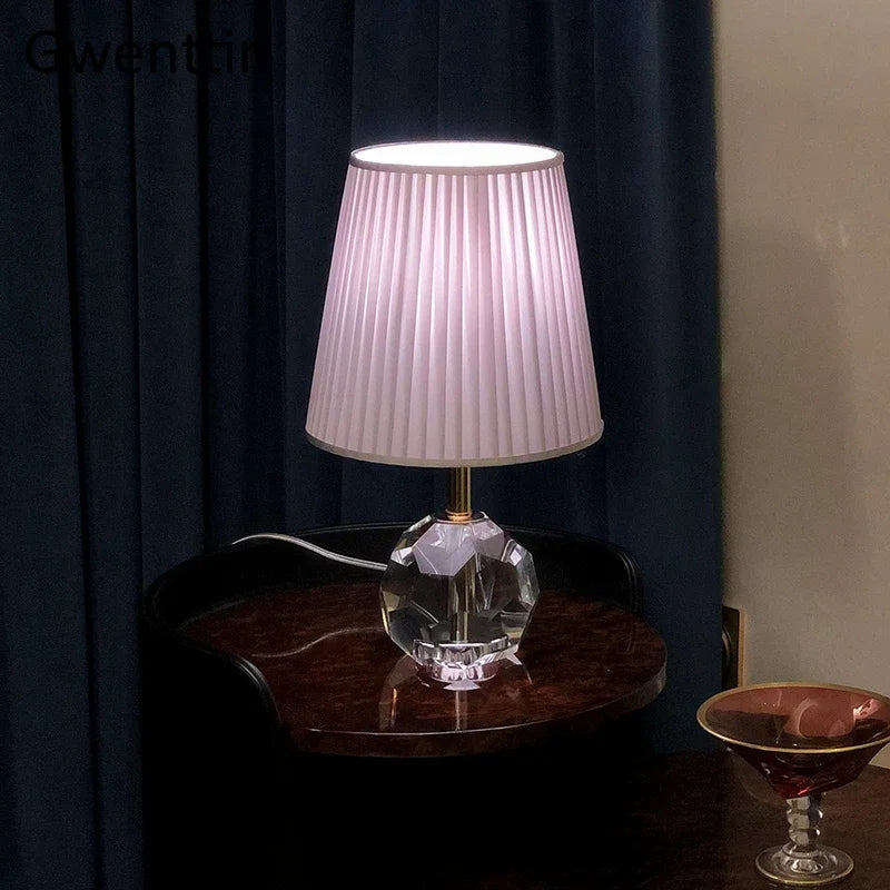 lampe à poser moderne en cristal pour décoration intérieure et éclairage - vue 6 sur 11