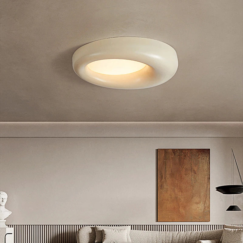 Plafonnier Led de Style crème nordique - vue 3 sur 9