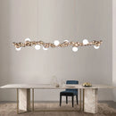 suspension artistique à led à intensité variable pour décoration intérieure