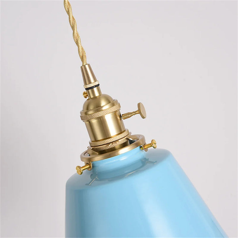 lampe led suspendue en céramique moderne pour loft