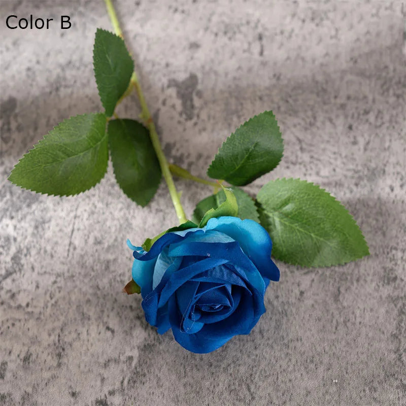 bouquet de fleurs artificielles en soie pour mariage et décoration - vue 7 sur 16