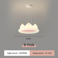 lustre romantique pour chambre de petite fille moderne