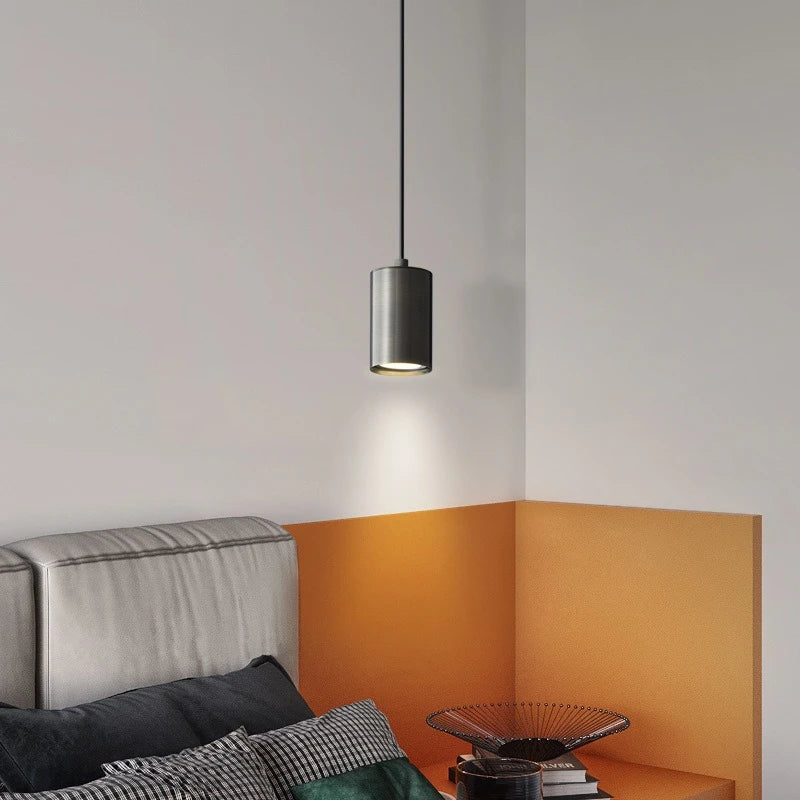 lustre en fer à LED design minimaliste pour intérieur moderne - vue 4 sur 8