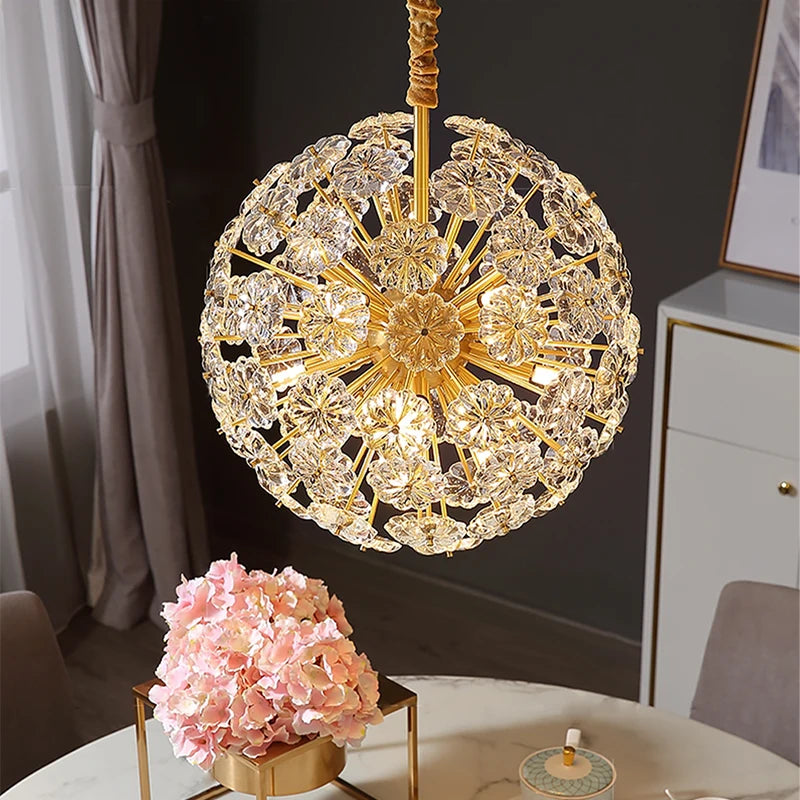 Suspension LED en cuivre - vue 4 sur 15