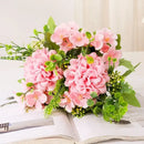 bouquet de chrysanthèmes en soie pour décoration de jardin
