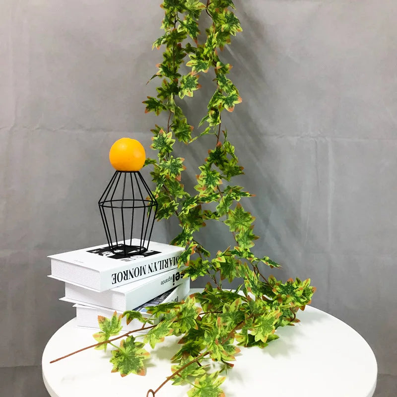 plantes artificielles suspendues en rotin pour décoration intérieure et jardin